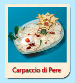 Carpaccio di Pere